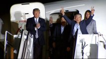 Trump welcomes freed US prisoners from North Korea