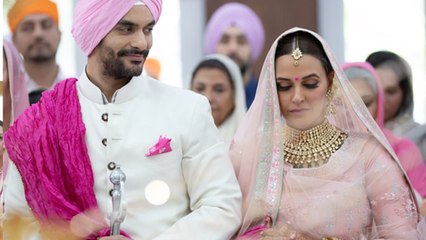 Neha Dhupia Wedding: All YOU need to know about WEDDING LEHENGA| Boldsky