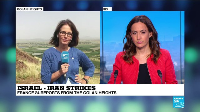 ''A barrage of rockets'': FRANCE 24 reports from the Golan Heights