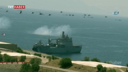 Efes 2018 Tatbikatında fiili atışlar tamamlandı