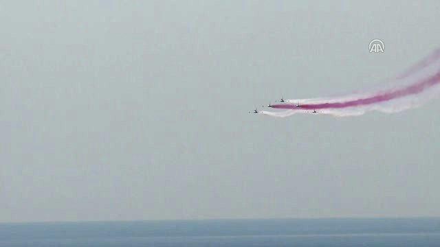 Efes-2018 Birleşik Müşterek Fiili Atışlı Tatbikatı - Türk Yıldızları Gösterisi