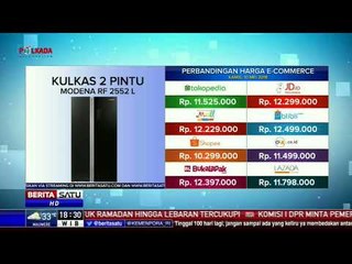 Tải video: Perbandingan Harga e-Commerce: Kulkas 2 Pintu Modena RF 2552 L