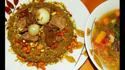 الفريكة باللحم مع شوربة الخضار- وصفات رمضان-Chef Ahmad AllCooking