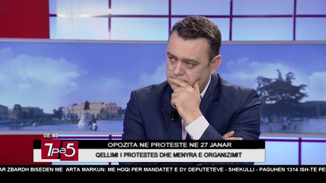 7pa5 - Opozita në protestë në 27 janar - 10 Janar 2018 - Show - Vizion Plus
