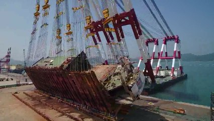 충돌 흔적 안 보이는 세월호...어디에 어떻게 보존하나 / YTN