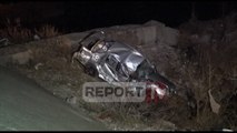 Report TV - Milot, makina përfundon në lumin Mat, humb jetën shoferi