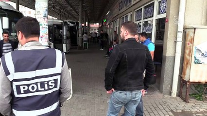 Polis, terminal ve garda denetim yaptı - KIRKLARELİ