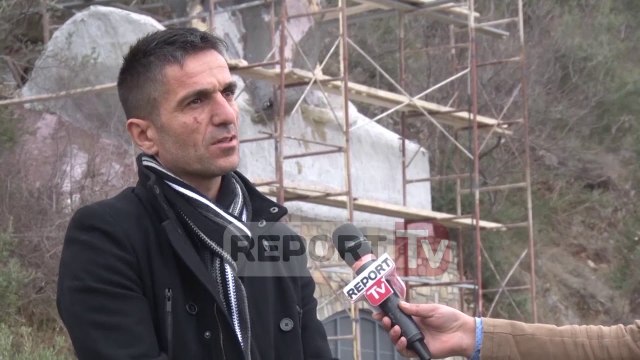 Report TV - Elbasan, ja e vërteta e monumentit gjigant të Skënderbeut në Labinot