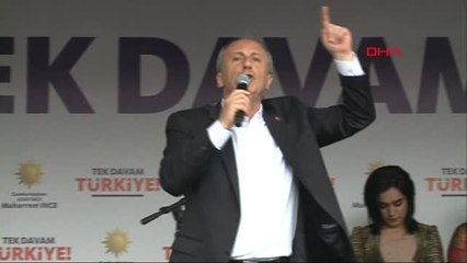 Hakkari-Cumhurbaşkanı Adayı İnce Hakkari'de Konuştu-4