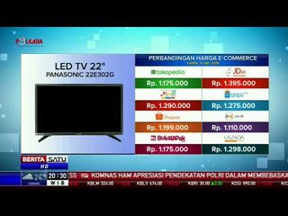 Perbandingan Harga e-Commerce: LED TV 22" Panasonic 22E302G