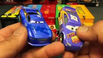 Disney Cars Haulers Lightning Mcqueen & Cars 3 Racers Bobby Swift Cal weathers Tim Treadless diecast