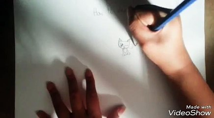 How To Draw A Cute Cat!