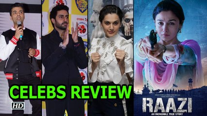 “Raazi” CELEBS REVIEW | Alia Bhatt as Indian SPY