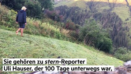 stern-Reporter Uli Hauser wanderte von Hamburg bis Rom. Über seine Erfahrungen berichtet er im neuen stern.