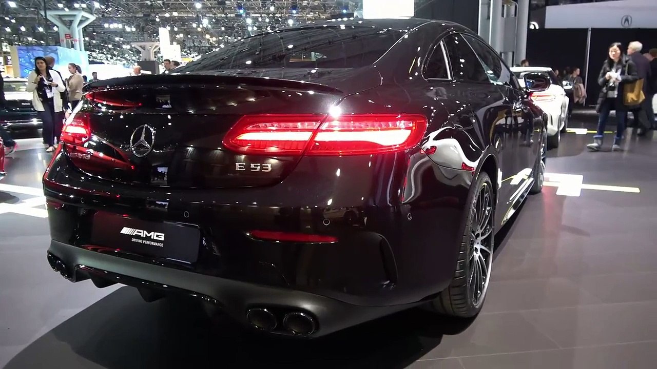 Mercedes E53 AMG Coupe _ Detailed Look _ 2018 NYIAS