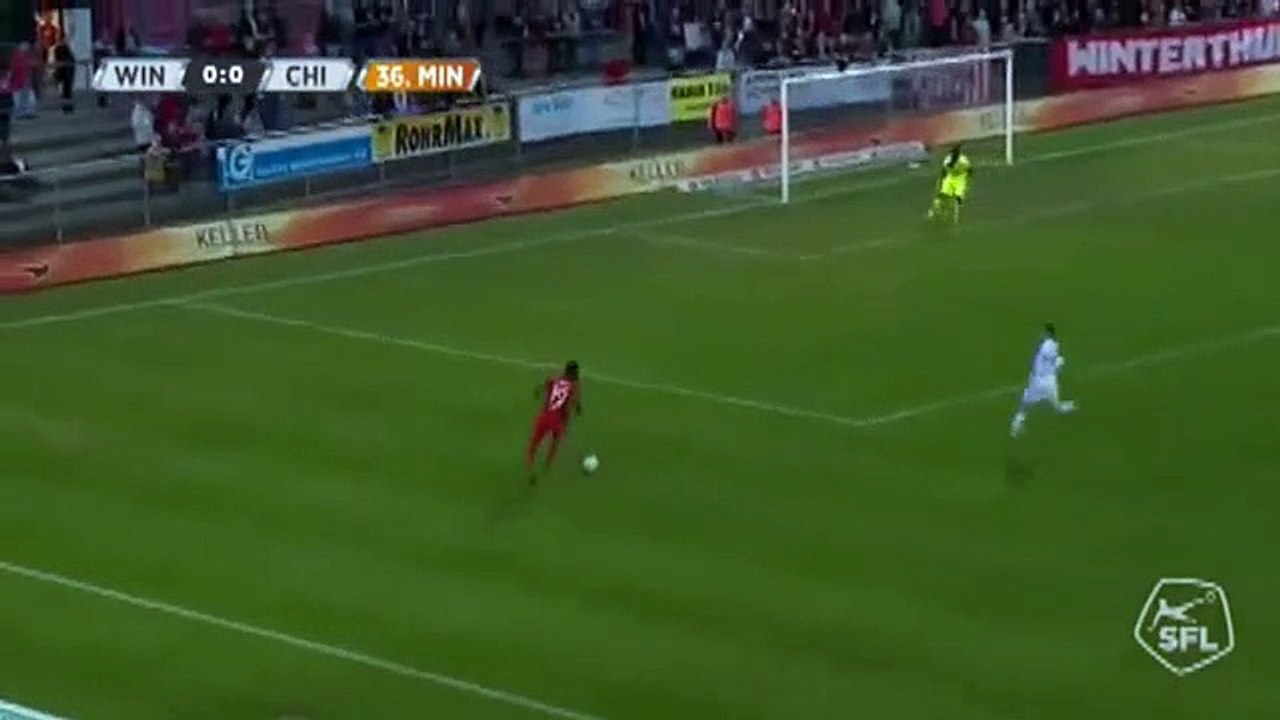 Winterthur 1:0 Chiasso (Switzerland. Challenge League. 9 May 2018)