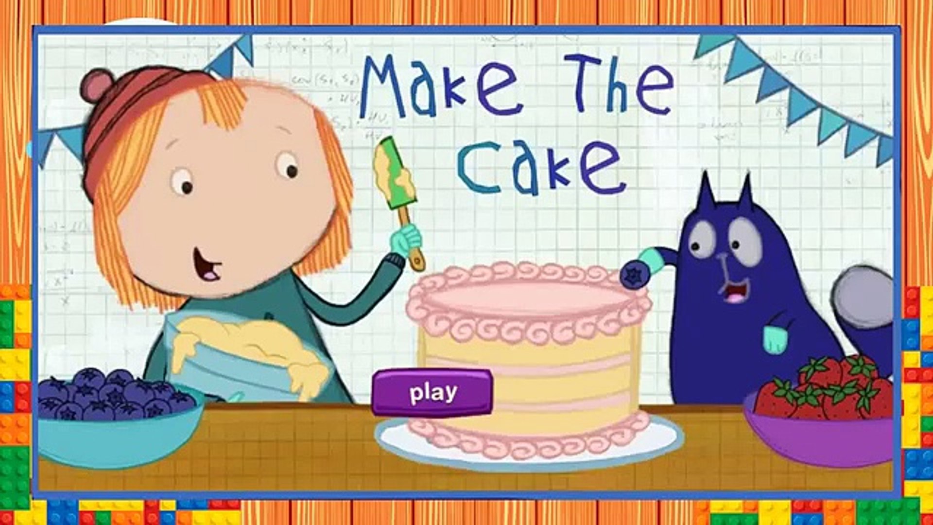 Peg + Cat, How to Make a Cake, full Episodes Gameplay, Peg + Gato Episodio  Juego - 動画 Dailymotion