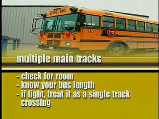 School Bus Railway safety
