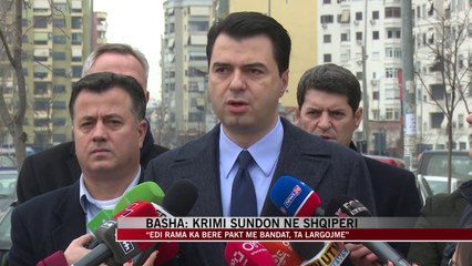 Basha: Krimi sundon në Shqipëri - News, Lajme - Vizion Plus