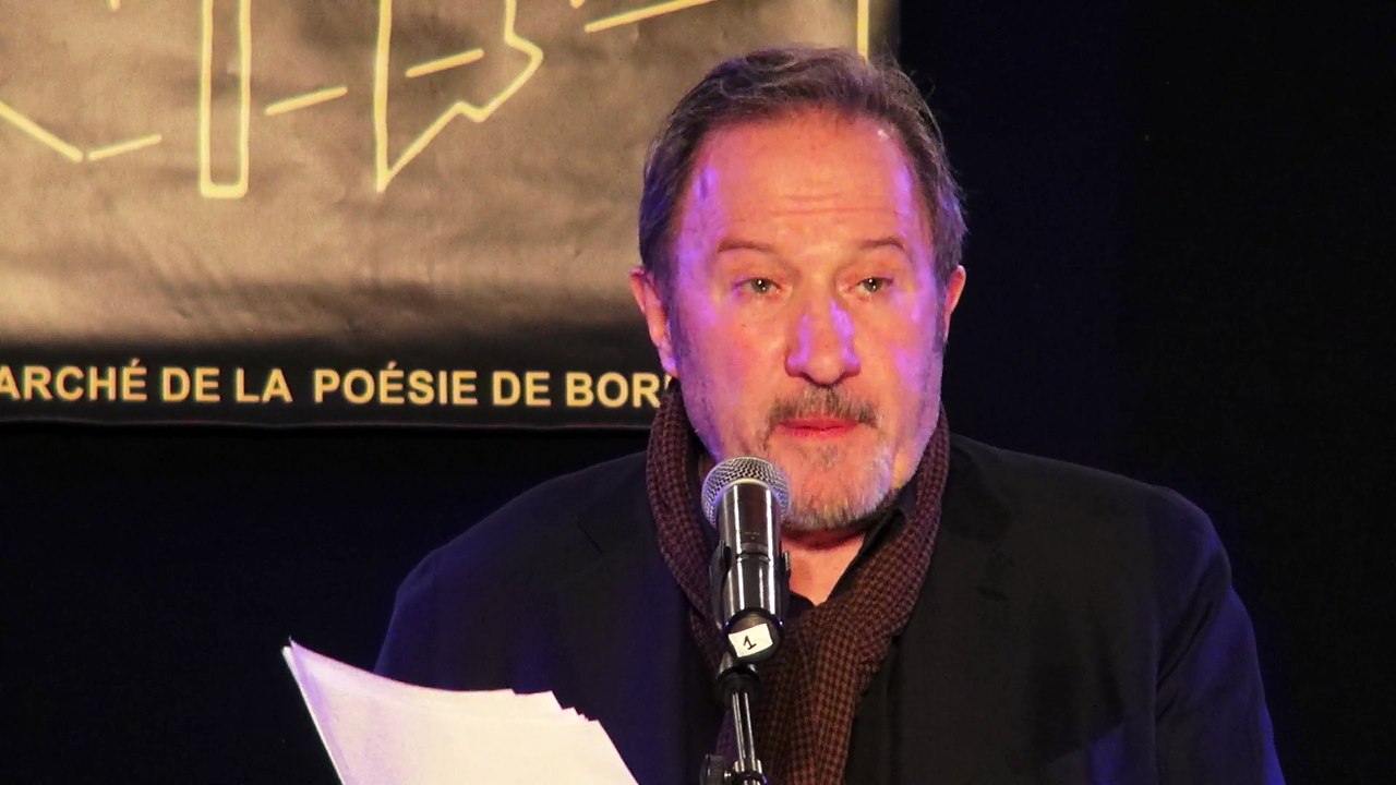 "Nausicaa" extrait d'Ulysse de James Joyce - André Marcon - Marché de la poésie de Bordeaux 2018Marcon 2018