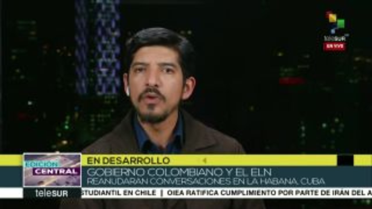 Gob. colombiano y ELN reanudarán conversaciones en La Habana