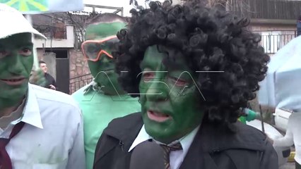 Zhvillimet politike kryefjala e karnavalit të Vevçanit