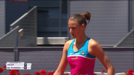 Madrid - Karolina Pliskova éteint Halep et venge sa soeur jumelle