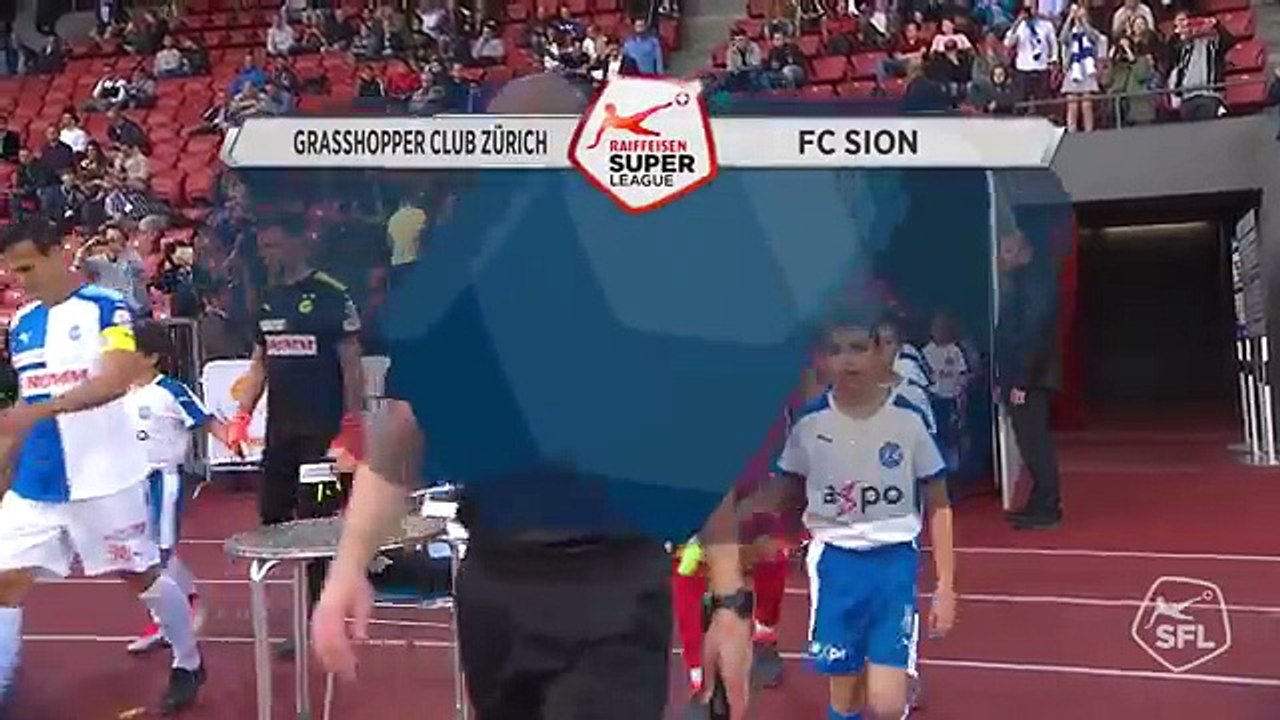 Grasshoppers 0:2 Sion (Switzerland. Super League. 9 May 2018)