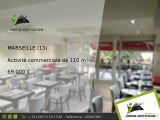 Activité commerciale A vendre Marseille 110m2 - La Rouvière