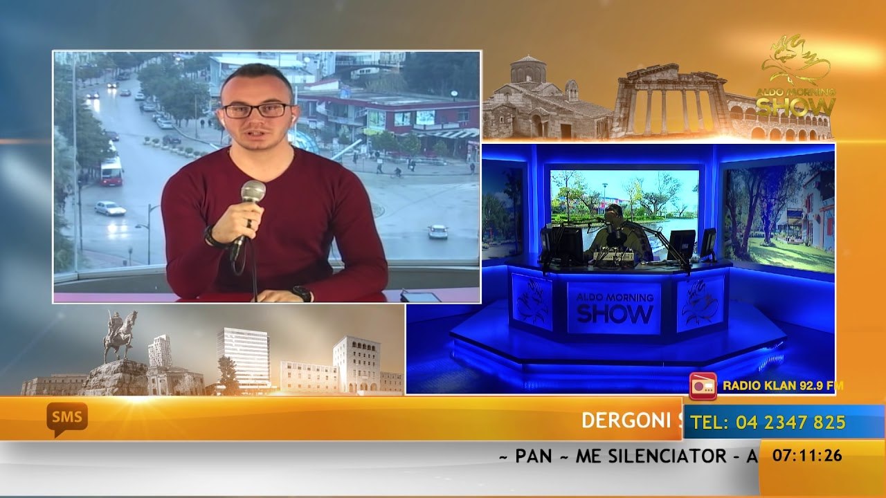Aldo Morning Show/ Pasagjeri shan shoferin, sherr ne autobus (15.01.2018)