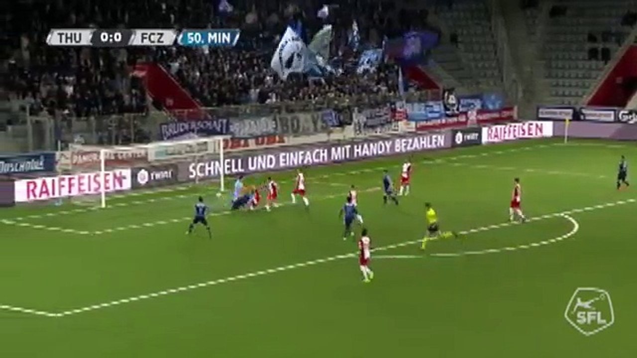 Thun 0:1 Zurich (Switzerland. Super League. 9 May 2018)