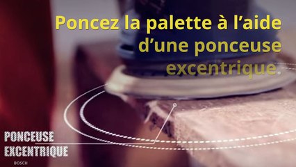 Tuto Fabrication d’une table basse en palette