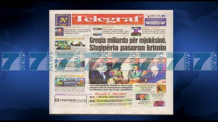 SHTYPI I DITES ME TITUJT E GAZETAVE E HENE 15 JANAR 2018 - News, Lajme - Kanali 7