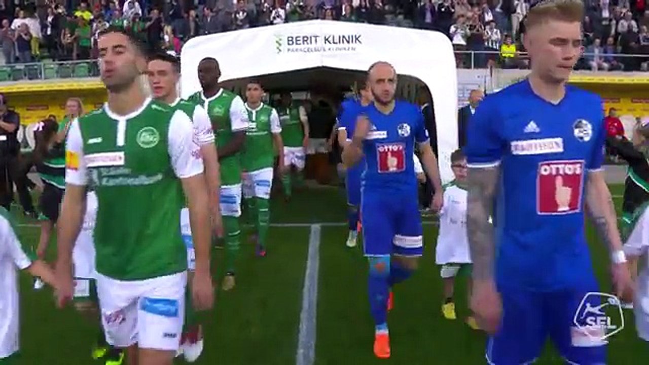 Sankt Gallen 2:3 Luzern (Switzerland. Super League. 9 May 2018)