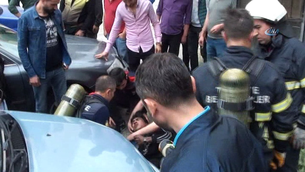 Otopark görevlisini alevlerin arasından kurtaran kahraman kıza Başkan Gür’den ziyaret