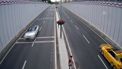 Tünele tersten giren sürücü trafiği tehlikeye soktu - KAHARAMANMARAŞ