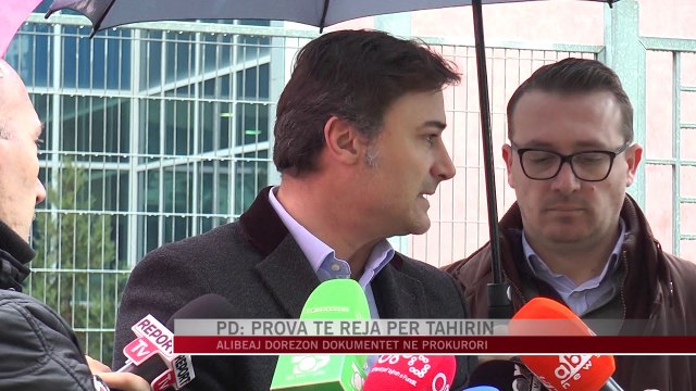 PD: Prova të reja për Tahirin - News, Lajme - Vizion Plus