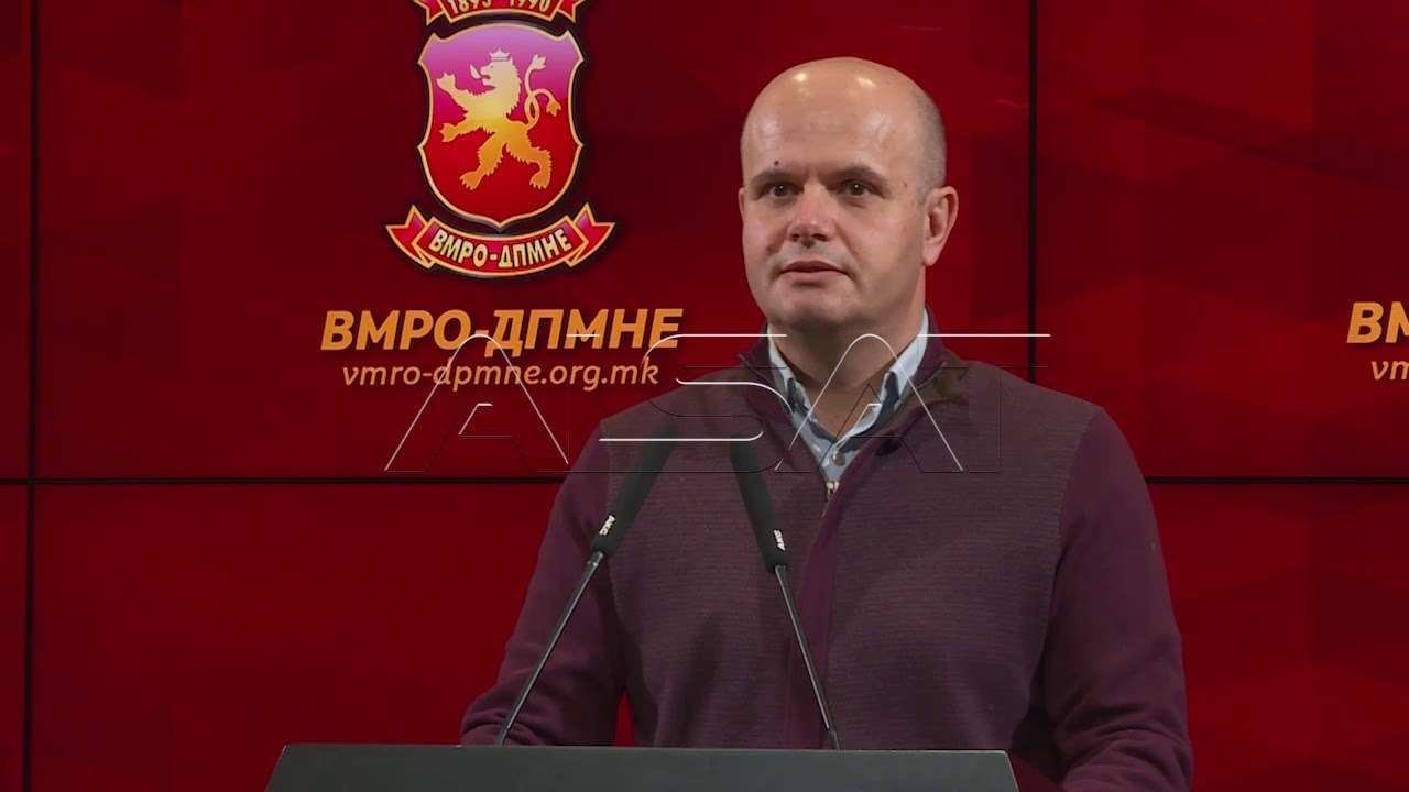 ВМРО-ДПМНЕ: Договорот со Бугарија против државн...