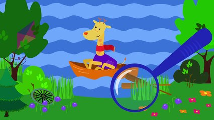 Песни для детей - Лисичка - Мультики про животных и машинки - Новые мультфильмы 2018!
