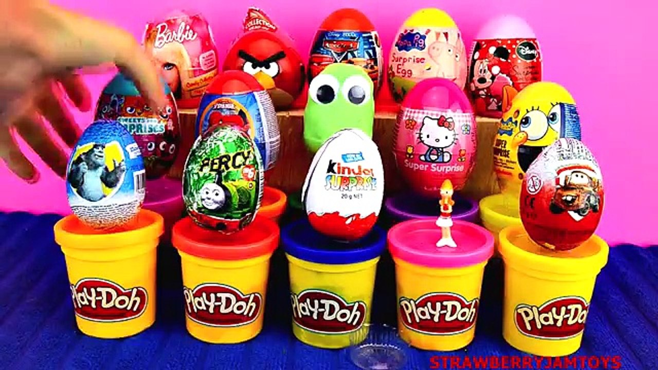 Play Doh Surprise Eggs Barbie Girl Kinder Surprise Egg Surprise Toys