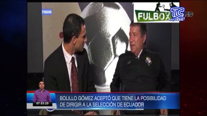 Bolillo Gómez aceptó que tiene la posibilidad de dirigir a la selección de Ecuador
