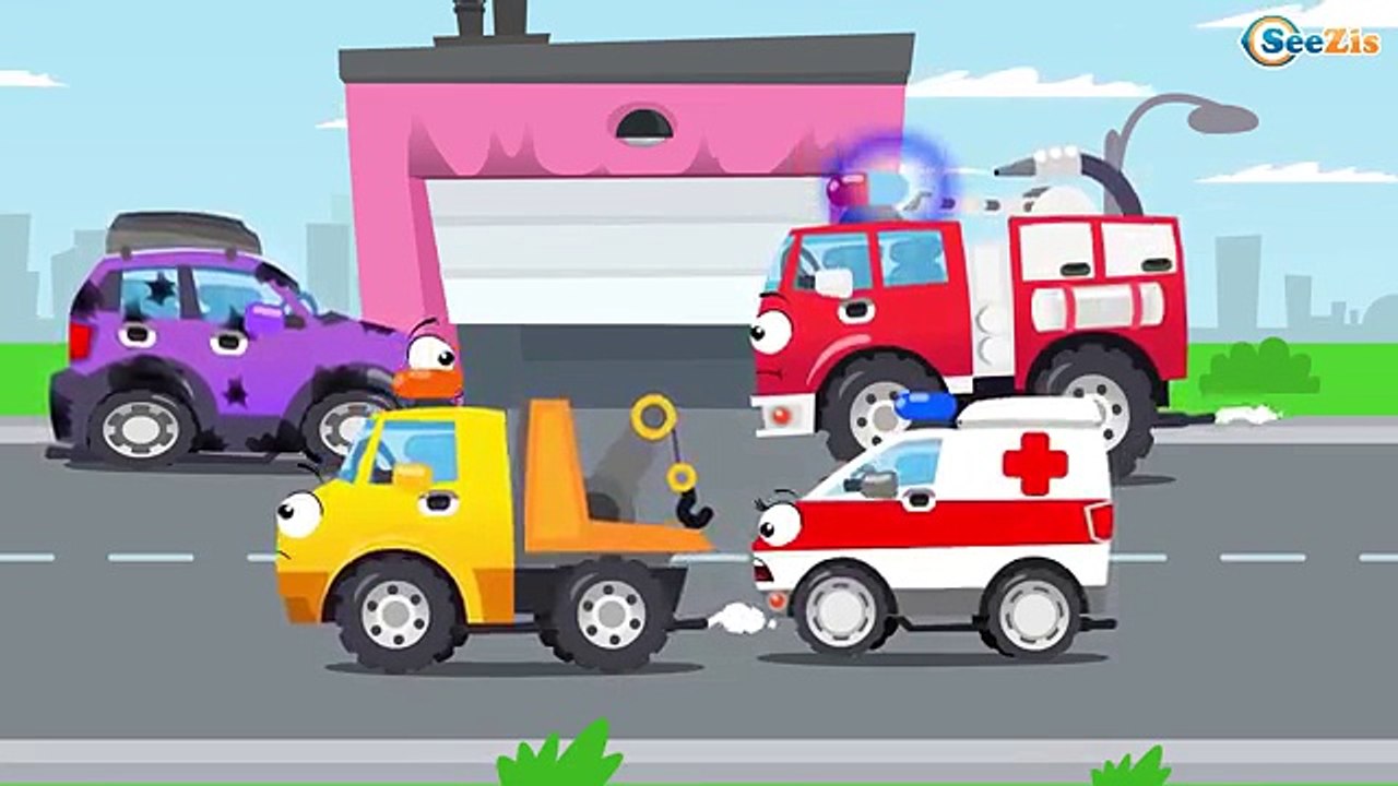 Dessin animé en français pour enfants - Petite Pelleteuse et amis - Construction de routes