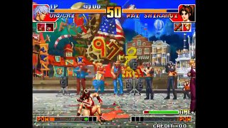 The King Of Fighters 97 | Arcade | Orochi, Orochi Leona & Orochi Iori | Longplay