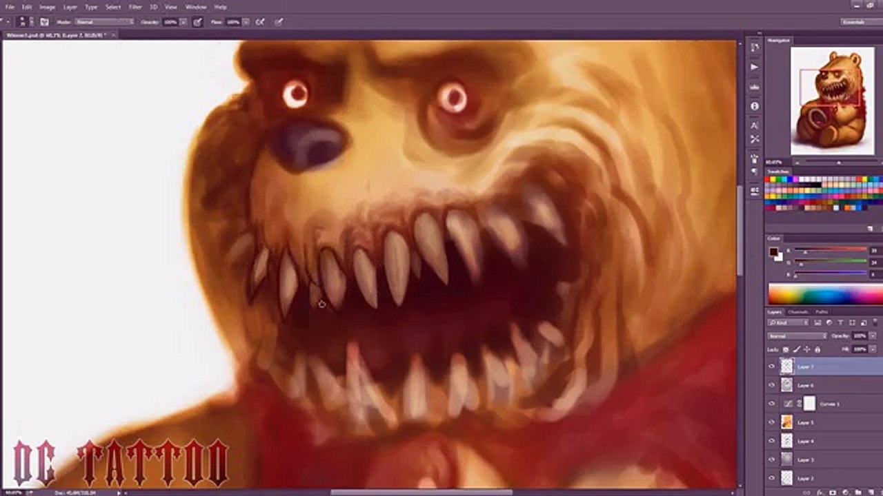 Speedpainting - Winnie The Pooh (FAST VERSION)