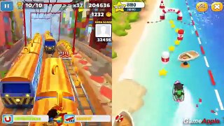 Subway Surfers VS Talking Tom Jetski iPad Gameplay HD #37