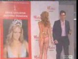 Jennifer Hawkins Miss Universe - incidente