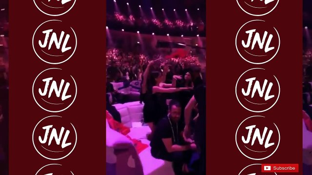 The Green room partying to FUEGO (Eleni Foureira - Cyprus) Eurovision 2018