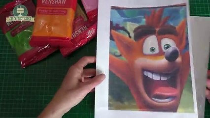Crash Bandicoot cake Nsane trilogy video game