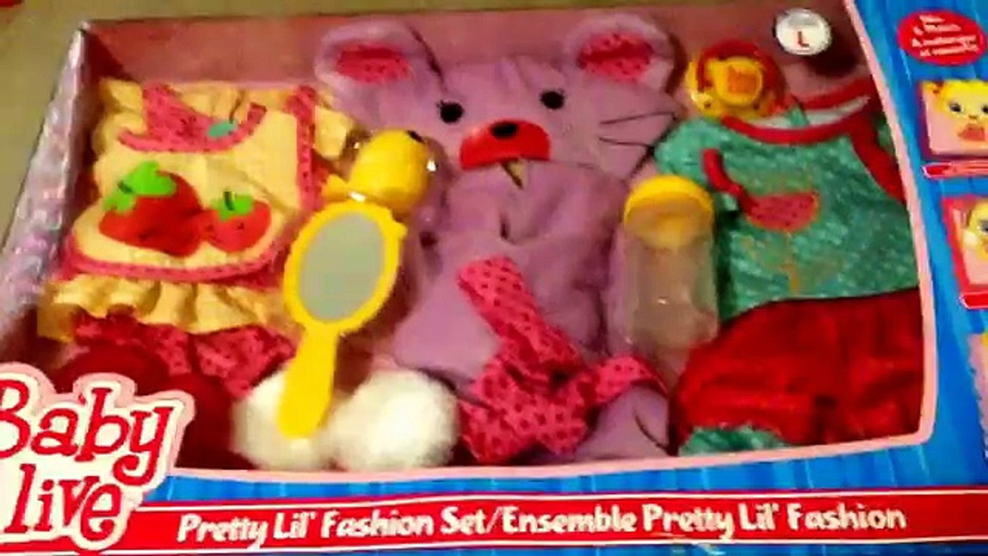 Baby alive deals fashion set