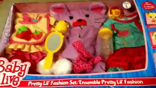Baby Alive Pretty Lil Fashion Set Unboxing